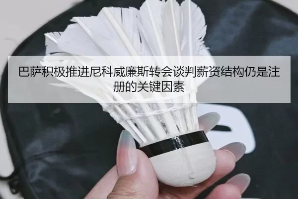 巴萨积极推进尼科威廉斯转会谈判薪资结构仍是注册的关键因素